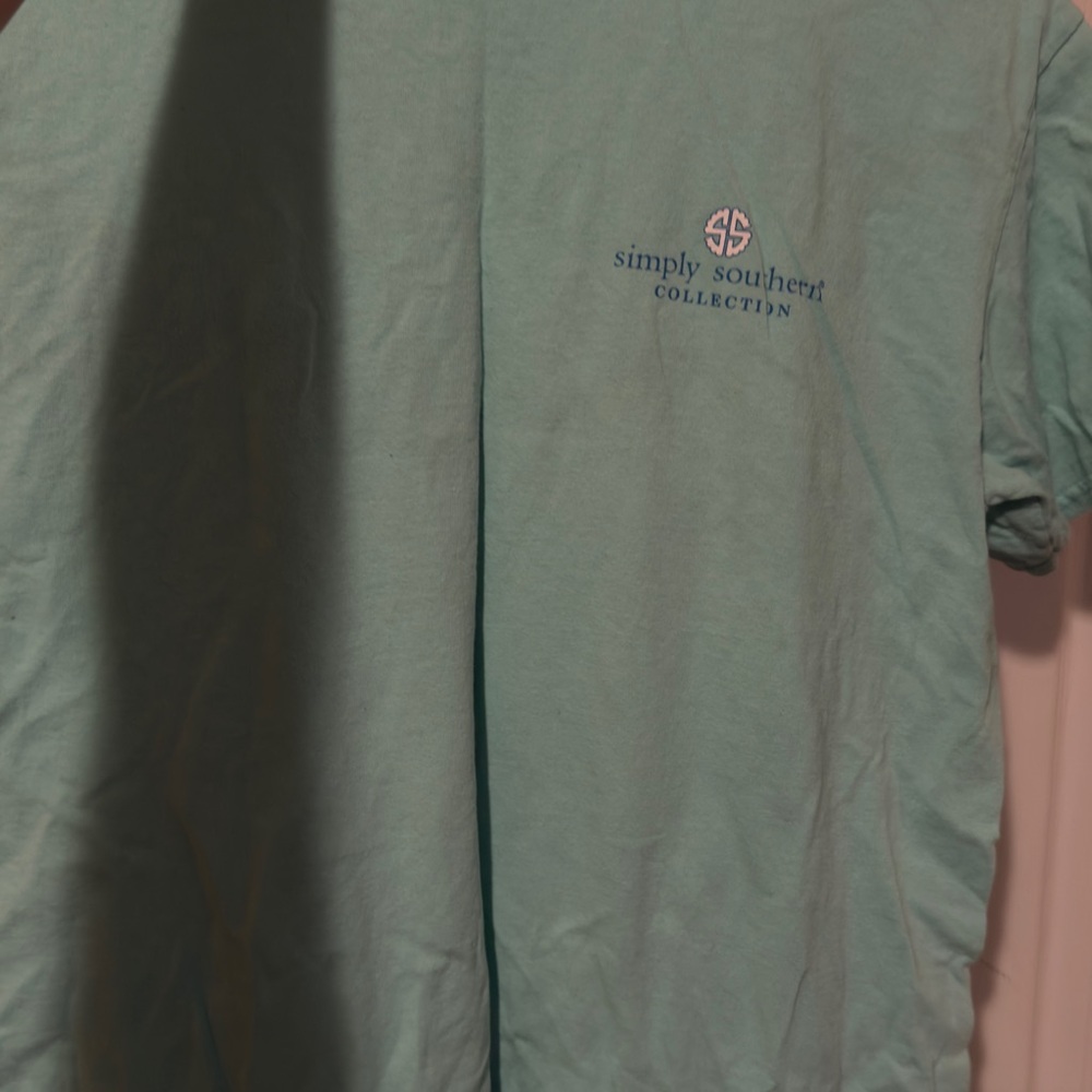 Simply Southern women’s  Teal Short Sleeve Tee
